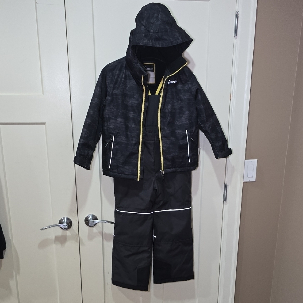 SUNICE Stormpack Winter Jacket And Snow Pants With Suspenders Set